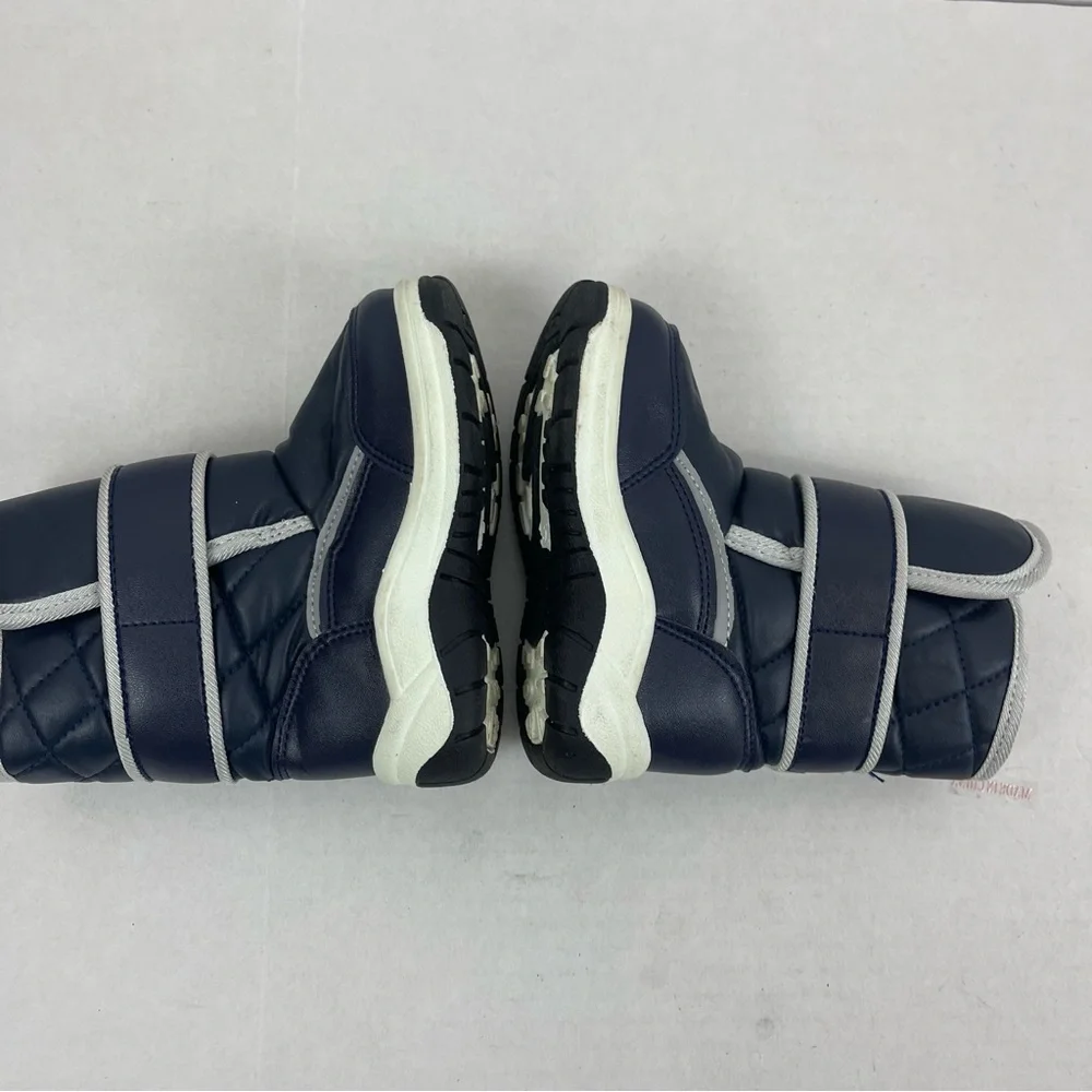 Tundra Snow Navy Blue Cold Weather Teddy Winter Boots Unisex‎ Size 5